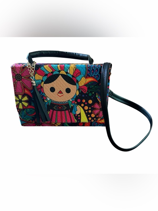 Handbags - Mexican Colorful Doll Crossbody Bag purse new